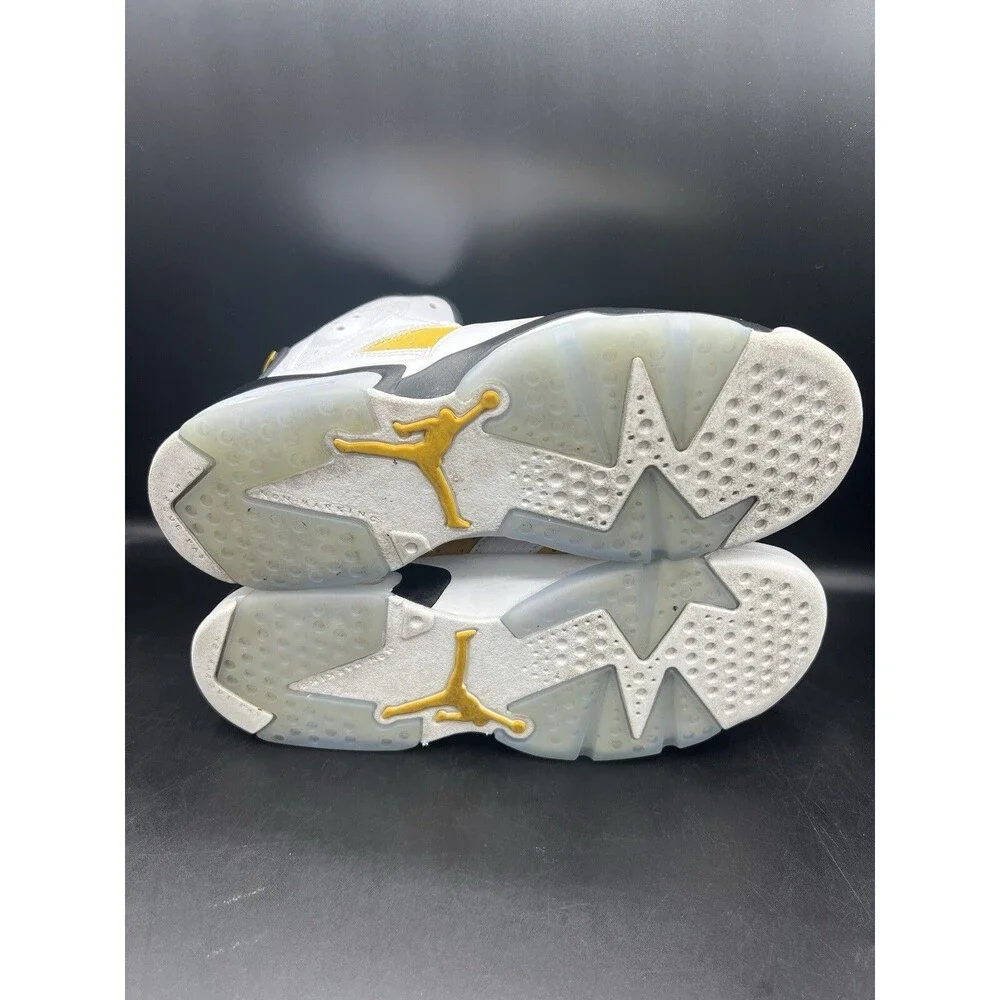 Air Jordan 6 Retro 'Yellow Ochre' (GS) Size 6Y / Women’s 7.5 (384665-170) USED